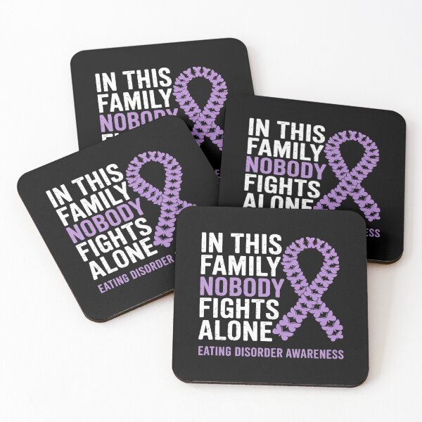 Item preview, In This Family Nobody Fights Alone Eating Disorder designed and sold by grounabslaninal.