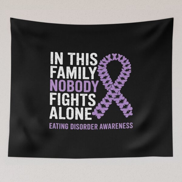 Item preview, In This Family Nobody Fights Alone Eating Disorder designed and sold by grounabslaninal.