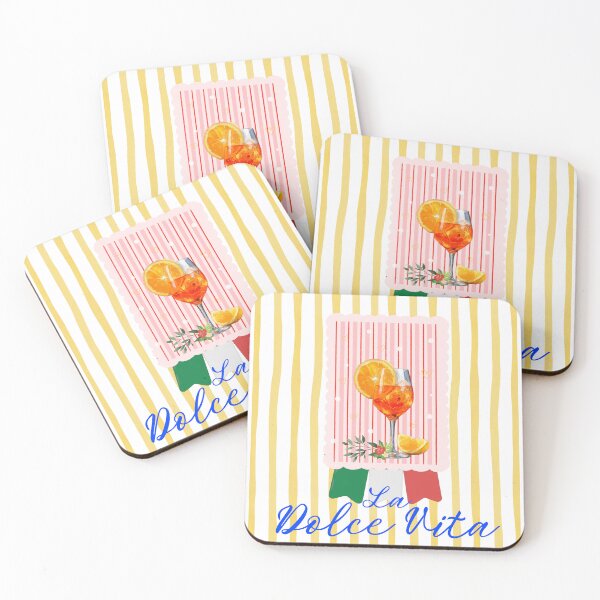 Item preview, Aperol Spritz La Dolce Vita Retro Summer designed and sold by VibranPalette.