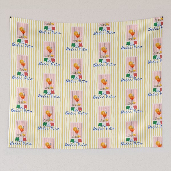 Item preview, Aperol Spritz La Dolce Vita Retro Summer designed and sold by VibranPalette.