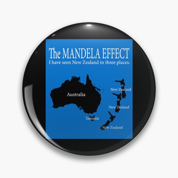Item preview, MANDELA EFFECT SERIES - New Zealand in three places V2B designed and sold by ART-OF-ORION.