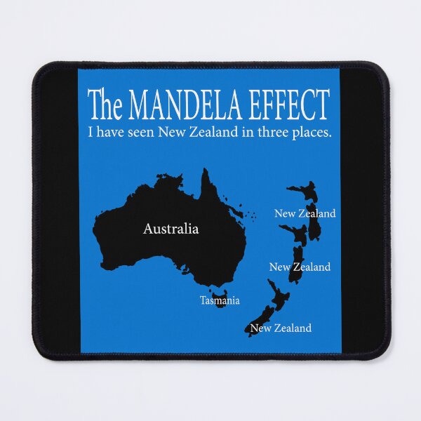Item preview, MANDELA EFFECT SERIES - New Zealand in three places V2B designed and sold by ART-OF-ORION.