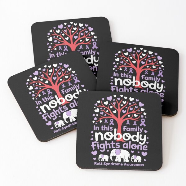 Item preview, In This family Nobody Fights Alone Rett Syndrome Awareness designed and sold by grounabslaninal.