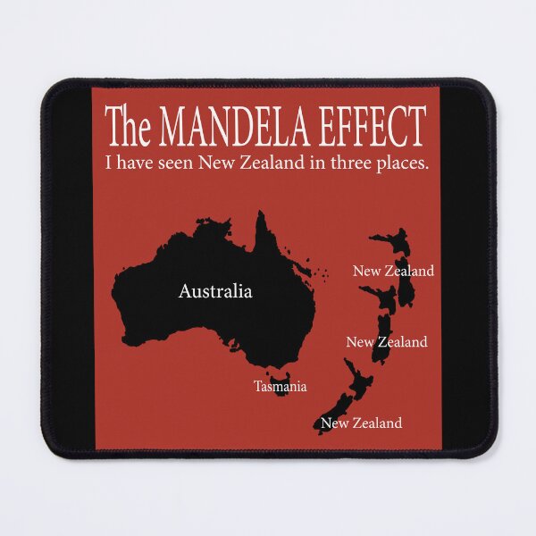 Item preview, MANDELA EFFECT SERIES - New Zealand in three places V2A designed and sold by ART-OF-ORION.