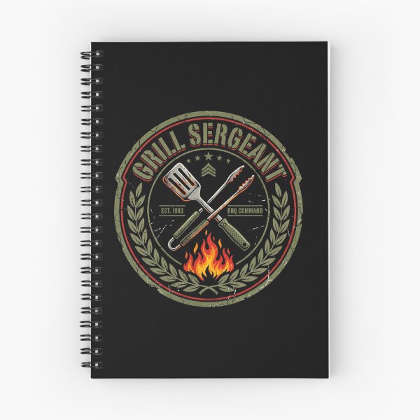 Item preview, Grill Sergeant BBQ Dad Pitmaster Fathers Day Gift Shirt designed and sold by DESIGN BUREAU .