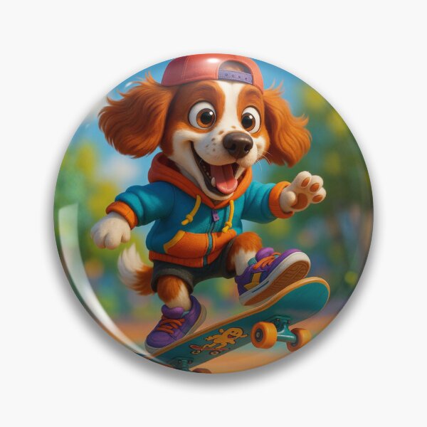 Item preview, Skater Welsh Springer Spaniel Dog designed and sold by Sillytoe.