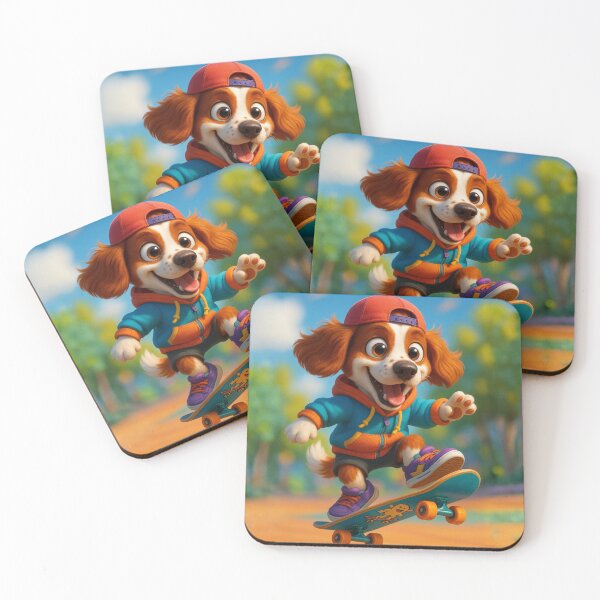 Item preview, Skater Welsh Springer Spaniel Dog designed and sold by Sillytoe.