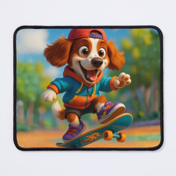 Item preview, Skater Welsh Springer Spaniel Dog designed and sold by Sillytoe.