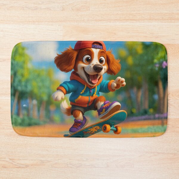 Item preview, Skater Welsh Springer Spaniel Dog designed and sold by Sillytoe.