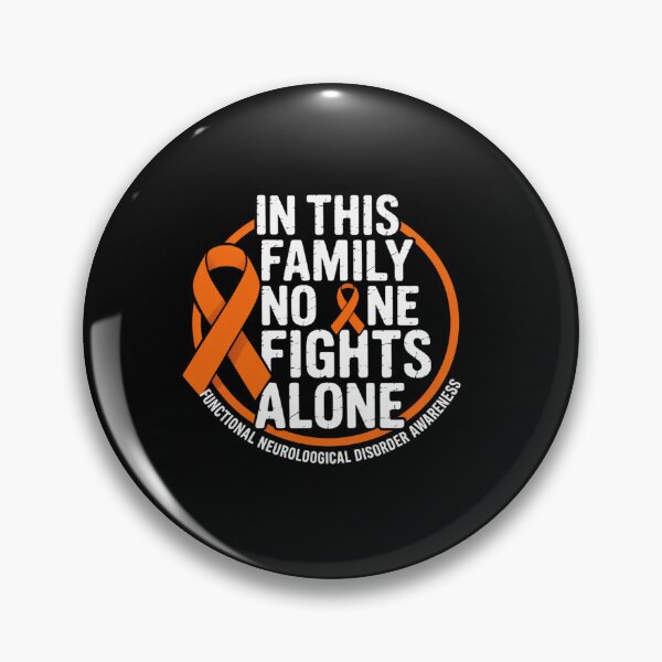 Item preview, In This Family No-one Fight Alone FND Awareness Ribbon designed and sold by grounabslaninal.