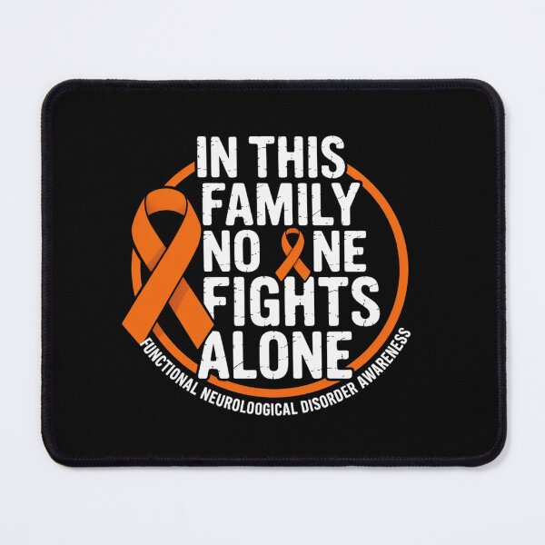 Item preview, In This Family No-one Fight Alone FND Awareness Ribbon designed and sold by grounabslaninal.