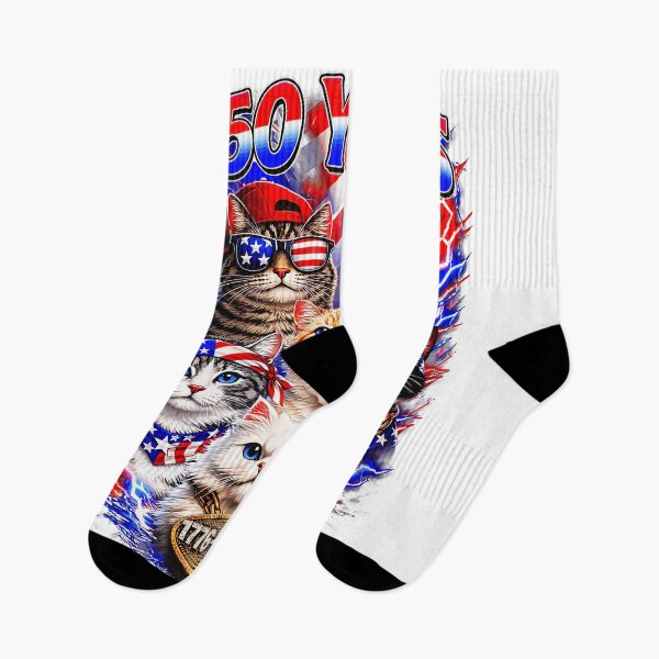 Item preview, 250 Years 1776-2026 Patriotic American Cats US History Anniversary designed and sold by QuentinHarrow.