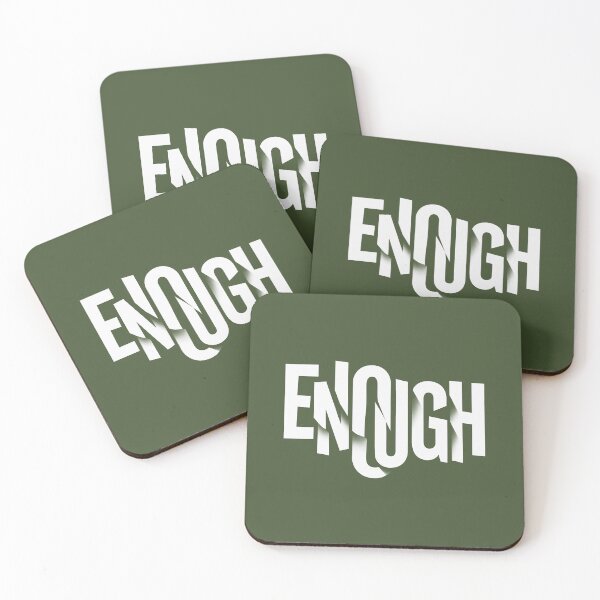 Item preview, ENOUGH Said, Silence Cuts Deeper designed and sold by EdvvinStudios.