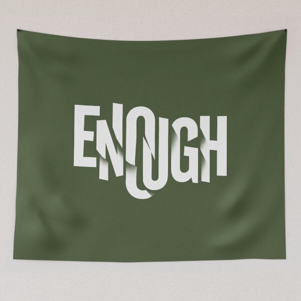 Item preview, ENOUGH Said, Silence Cuts Deeper designed and sold by EdvvinStudios.