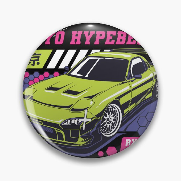 Item preview, Tokyo Hypebeast RX7 FD3S - JDM Rotary Power Sports Car 1991 Poster designed and sold by Pupung oktavian.