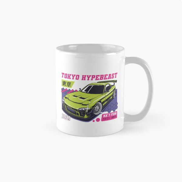 Item preview, Tokyo Hypebeast RX7 FD3S - JDM Rotary Power Sports Car 1991 Poster designed and sold by Pupung oktavian.