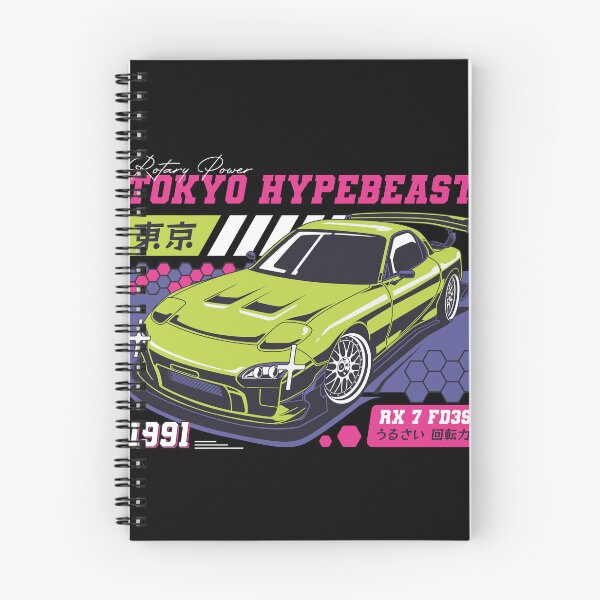 Item preview, Tokyo Hypebeast RX7 FD3S - JDM Rotary Power Sports Car 1991 Poster designed and sold by Pupung oktavian.