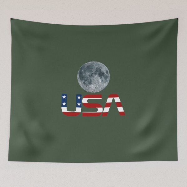 Item preview, USA on the Moon V5 designed and sold by ART-OF-ORION.