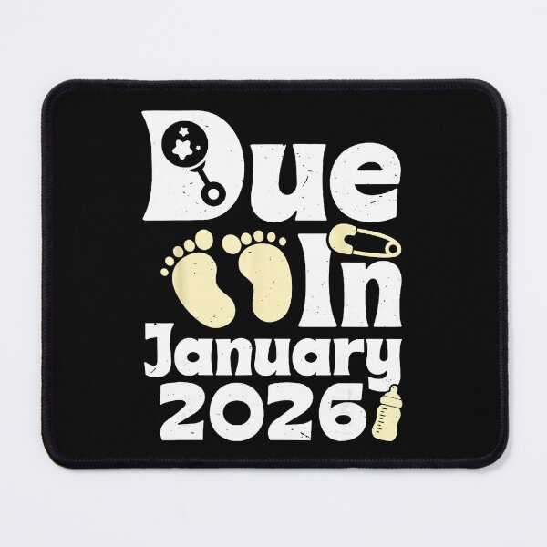 Item preview, Due in January 2026 Pregnancy Announcement designed and sold by zamiokaline.