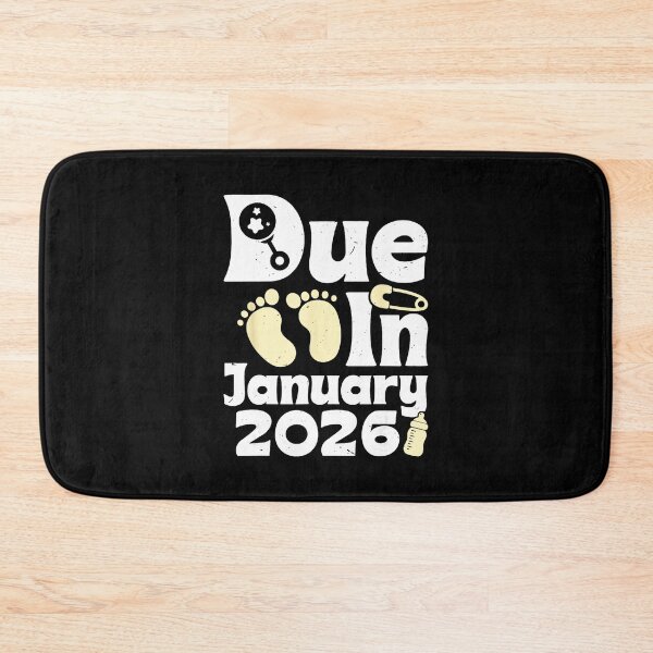 Item preview, Due in January 2026 Pregnancy Announcement designed and sold by zamiokaline.
