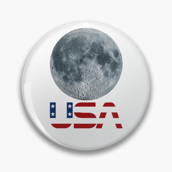 Item preview, USA on the Moon V2 designed and sold by ART-OF-ORION.