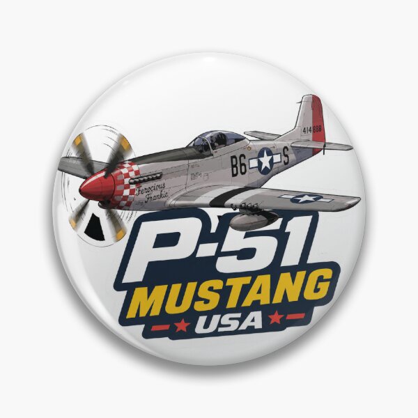Item preview, P-51 Mustang Ferocious Frankie designed and sold by SquishyKitkat.