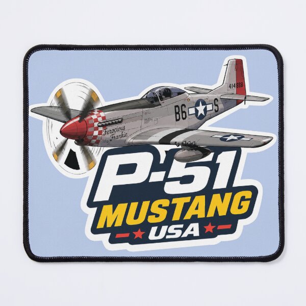 Item preview, P-51 Mustang Ferocious Frankie designed and sold by SquishyKitkat.