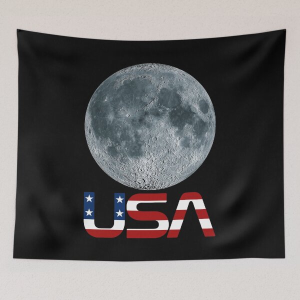 Item preview, USA on the Moon V2 designed and sold by ART-OF-ORION.