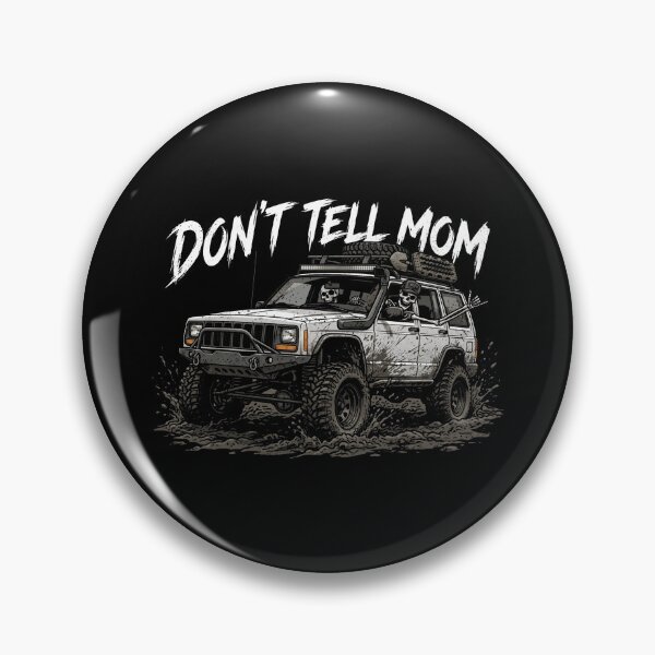 Item preview, Don't Tell Mom Off-Road Cherokee XJ Mudding Skeletons White XJ designed and sold by Off-Road-Zone.