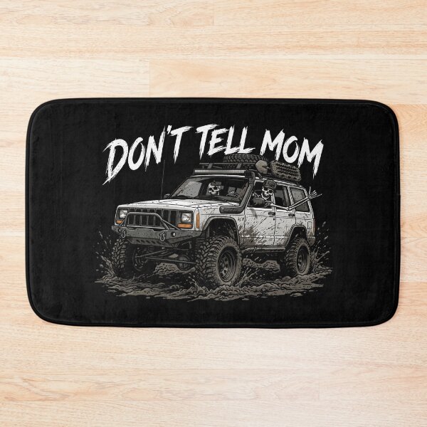 Item preview, Don't Tell Mom Off-Road Cherokee XJ Mudding Skeletons White XJ designed and sold by Off-Road-Zone.