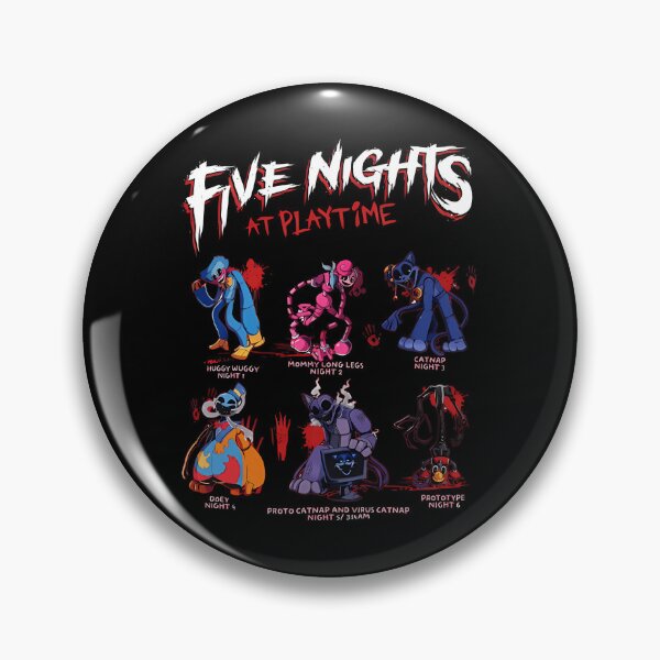 Item preview,  Five Nights At Playtime Poppy Playtime Horror Game designed and sold by TriblendTee1.
