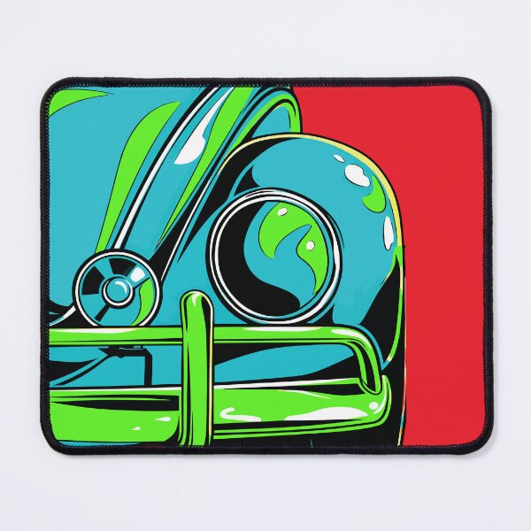 Item preview, Retro Compact Car Pop Art Illustration designed and sold by RamyGallery.