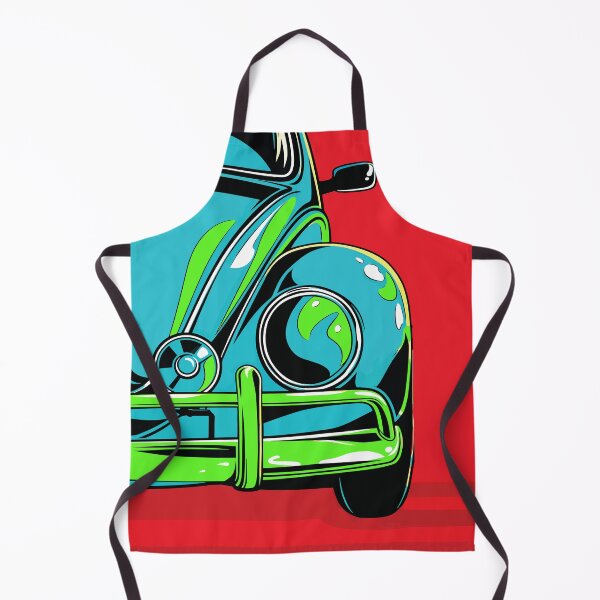 Item preview, Retro Compact Car Pop Art Illustration designed and sold by RamyGallery.