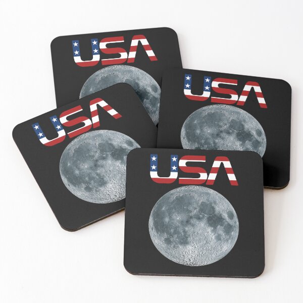 Item preview, USA on the Moon designed and sold by ART-OF-ORION.