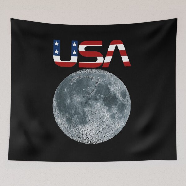 Item preview, USA on the Moon designed and sold by ART-OF-ORION.