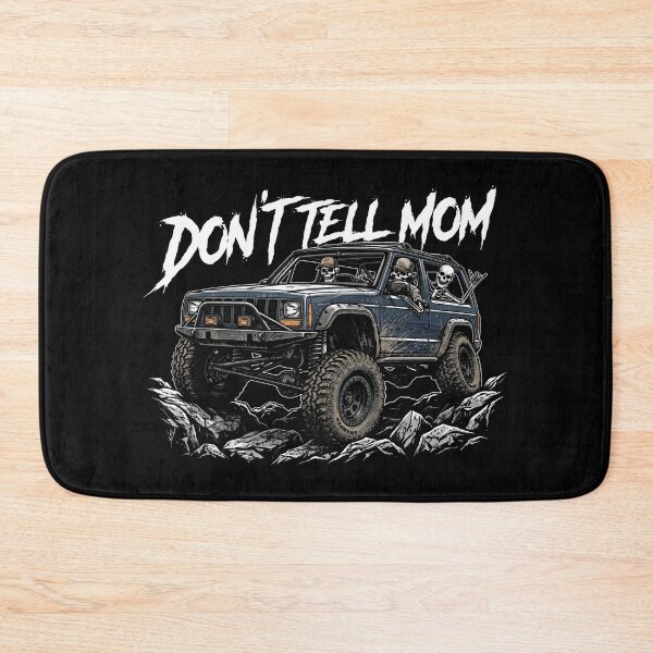 Item preview, Don't Tell Mom Off-Road Cherokee XJ Rock Crawling Skeletons Blue XJ designed and sold by Off-Road-Zone.
