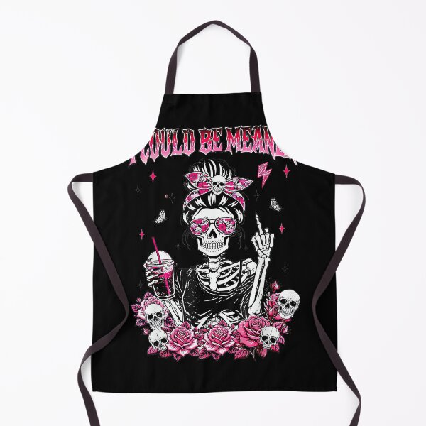 Item preview, I Could Be Meaner Funny Skeleton Design Trendy Sarcastic designed and sold by NatalieCWilk.