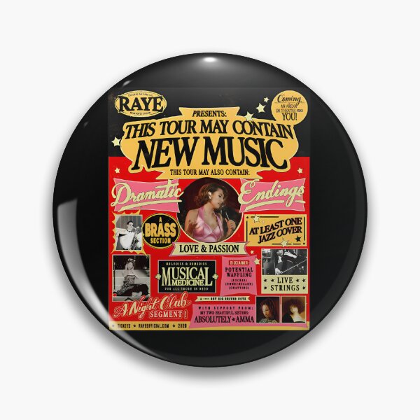 Item preview,  Raye This Tour May Contains New Music Uk Tour Uk 2 designed and sold by Lissun.