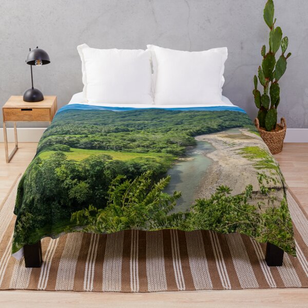 Item preview, Andanan River, Bayugan City - Agusan del Sur | Lush Mindanao Tropical Waterway Art designed and sold by Ross.A.Campbell.