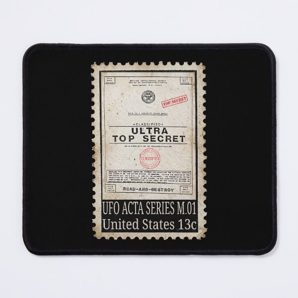 Item preview, POSTAGE STAMP_UFO ACTA SERIES M01_V2C designed and sold by ART-OF-ORION.