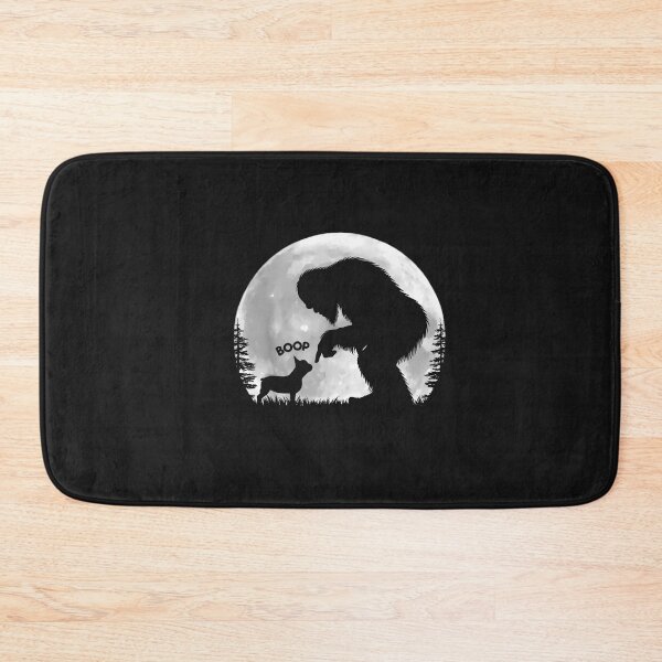 Item preview, Fun Hand Boop Nose Bigfoot Sasquatch French Bulldog Moon designed and sold by FrankIsabel.