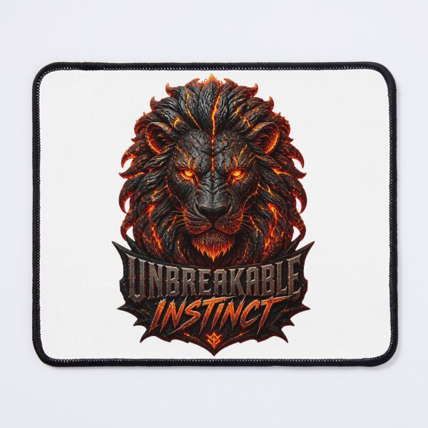 Item preview, Unbreakable Instinct Volcanic Lion designed and sold by SurajDesigns.