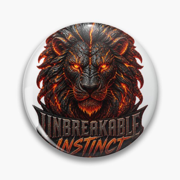 Item preview, Unbreakable Instinct Volcanic Lion designed and sold by SurajDesigns.
