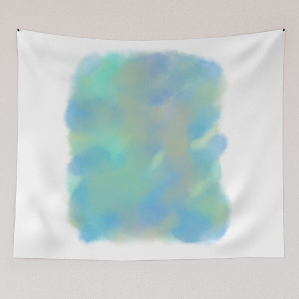 Item preview, Soft Aqua Dream — Abstract Watercolor Print designed and sold by AnnaVikhrArt.
