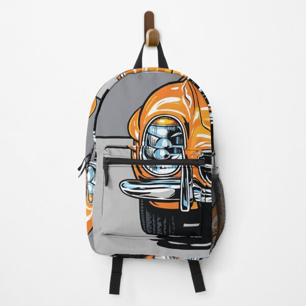 Item preview, Orange Classic Car Headlight Close Up Art designed and sold by RamyGallery.