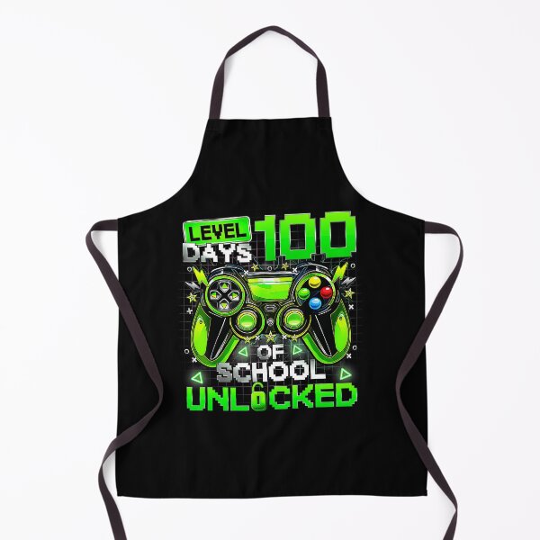 Item preview, Level 100 Days of School Unlocked Gamer designed and sold by FGTV2021.