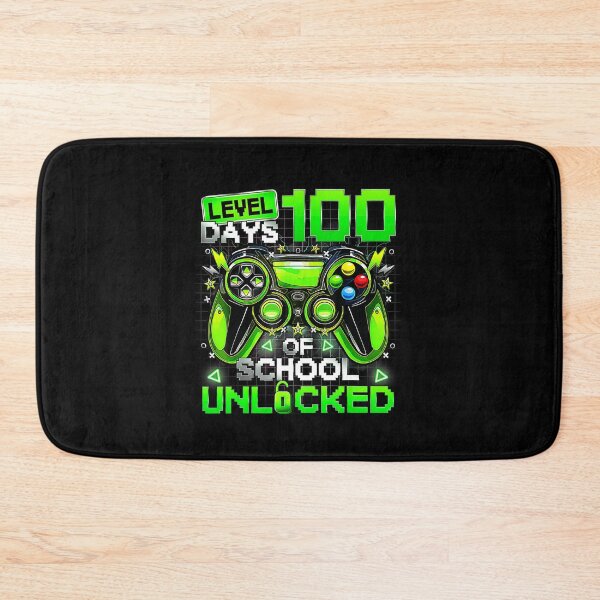 Item preview, Level 100 Days of School Unlocked Gamer designed and sold by FGTV2021.