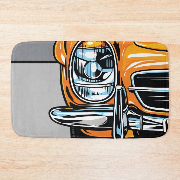 Item preview, Orange Classic Car Headlight Close Up Art designed and sold by RamyGallery.
