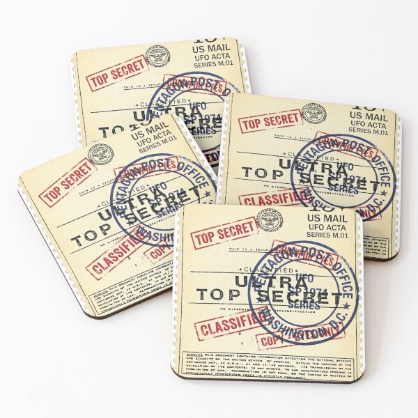 Item preview, POSTAGE STAMP_UFO ACTA SERIES M01_V3C designed and sold by ART-OF-ORION.