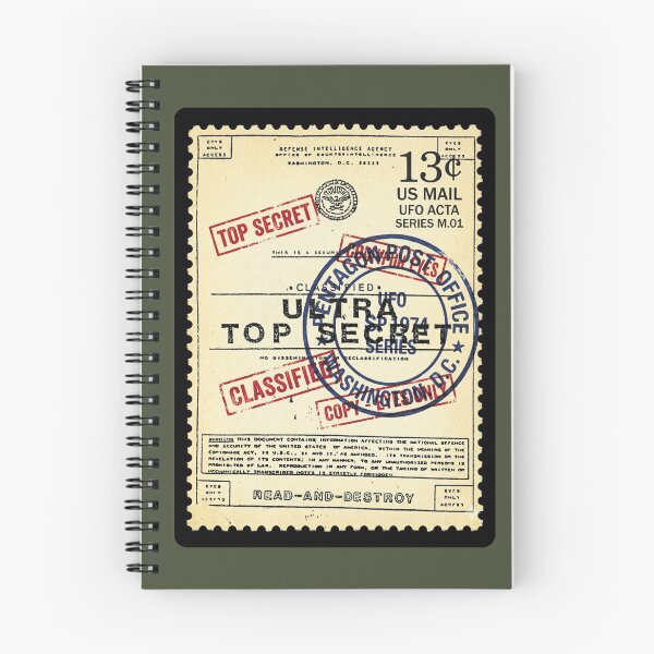 Item preview, POSTAGE STAMP_UFO ACTA SERIES M01_V3B designed and sold by ART-OF-ORION.